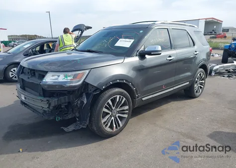 2017 Ford Explorer Platinum из США, поврежденный, VIN 1FM5K8HT1HGD88707